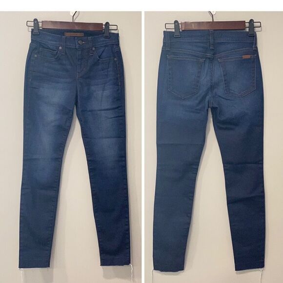 Joe’s Jeans Maria Skinny Ankle Raw Jeans Size 24 - Picture 4 of 14